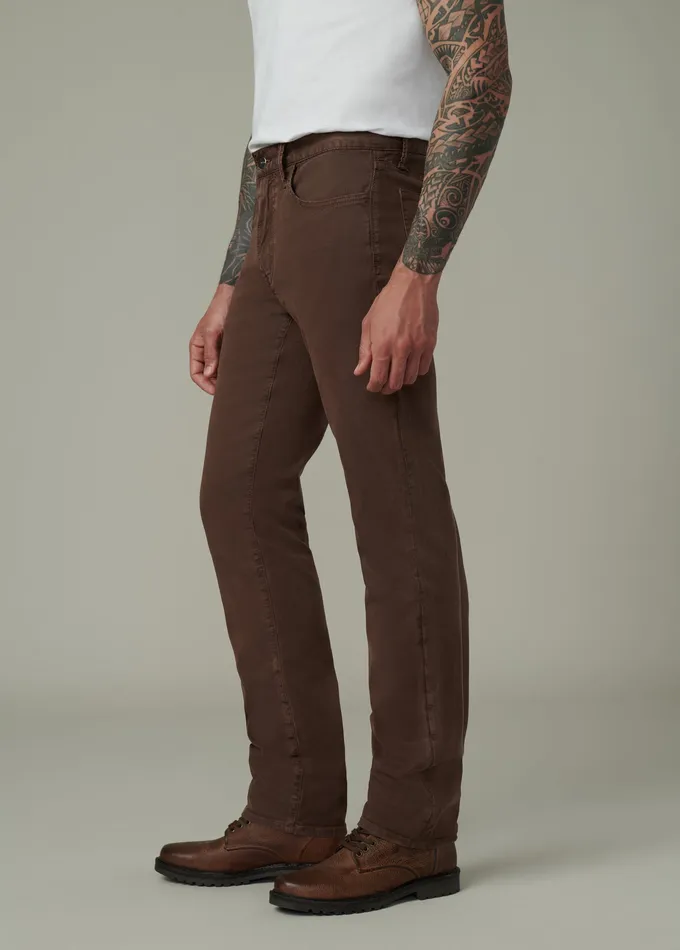 STRAIGHT NARROW Joe8217s Jeans Men THE BRIXTON TWILL Chocolate Martini