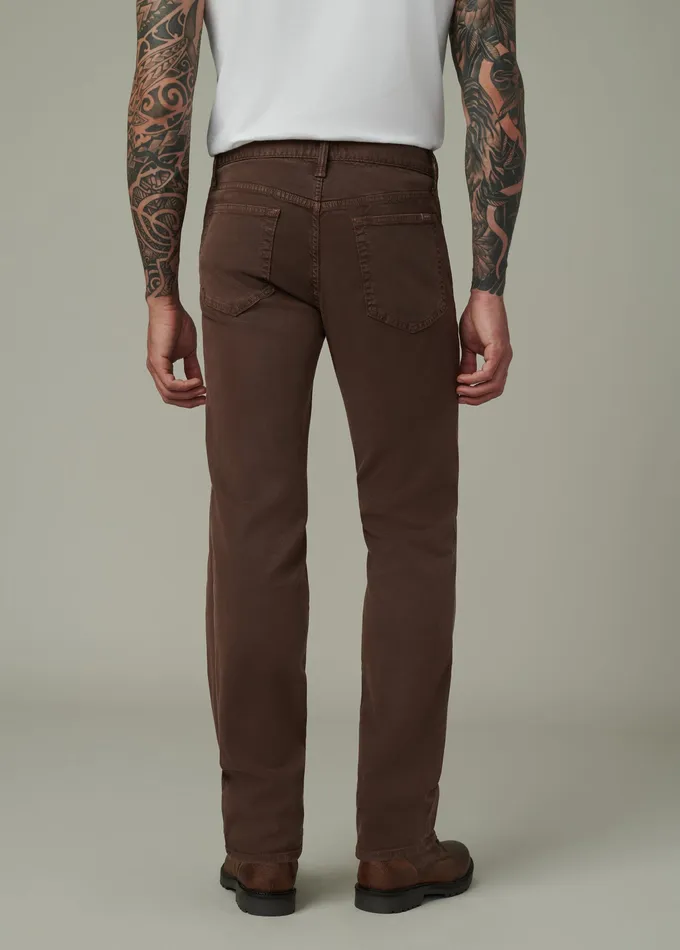 STRAIGHT NARROW Joe8217s Jeans Men THE BRIXTON TWILL Chocolate Martini