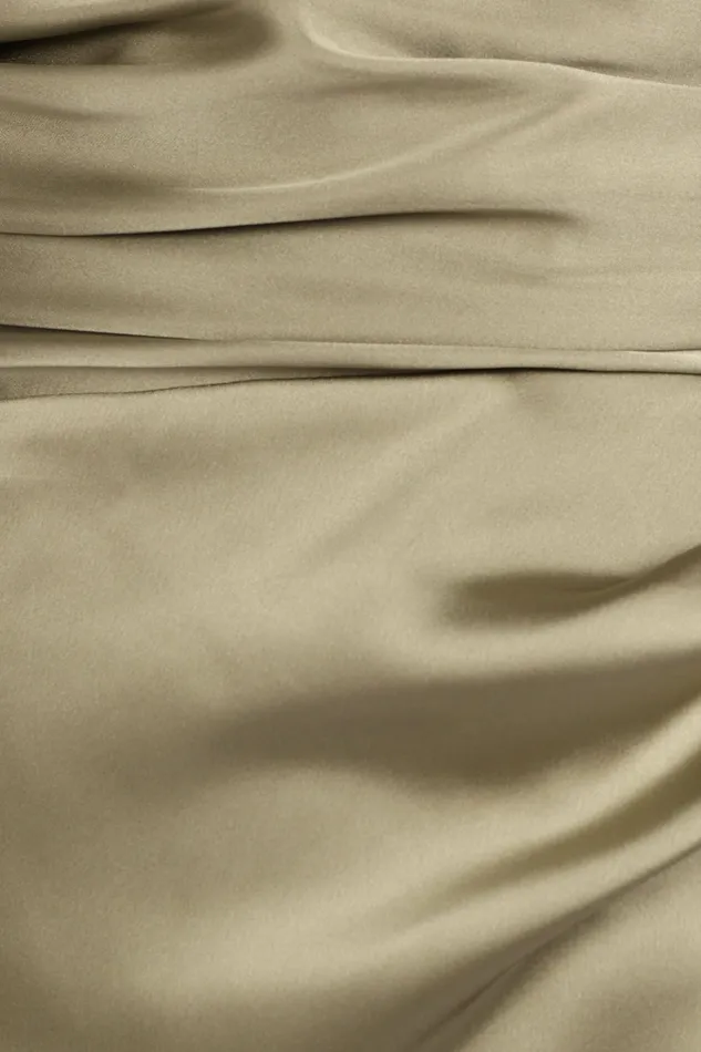 Strapless Dresses Women Kara Strapless Maxi Dress Olive Petal and Pup