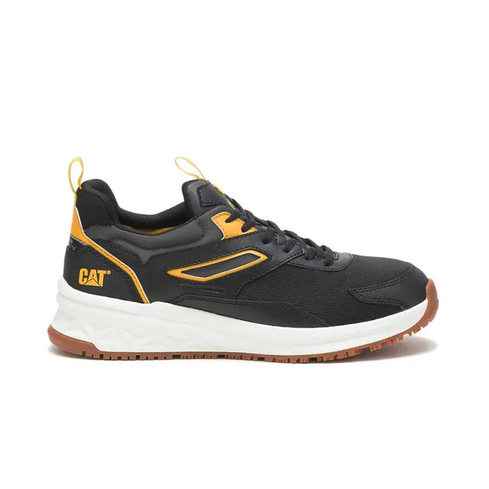 Streamline Runner Carbon Composite Toe Work Shoe Blackcat Yellow Men Cat Footwear Shoes Streamline Runner Carbon Composite Toe Work Shoe Blackcat Yellow Men Cat Footwear Shoes