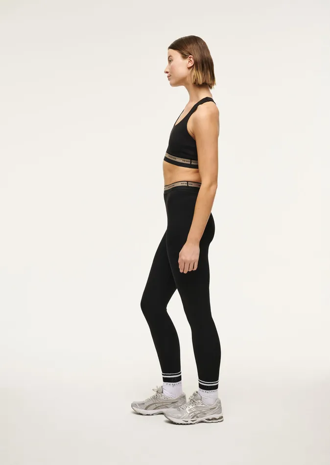 StudioSoft PE Nation Women AVANT FULL LENGTH LEGGING IN BLACK