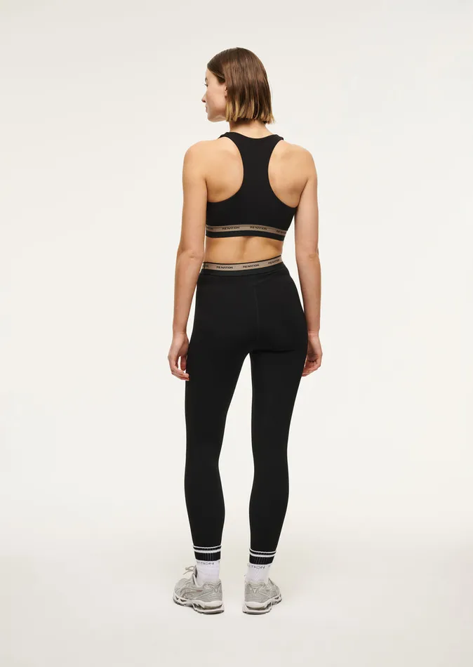 StudioSoft PE Nation Women AVANT FULL LENGTH LEGGING IN BLACK