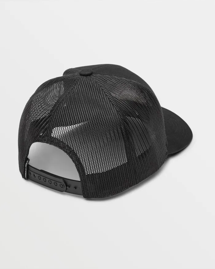 Sunset Tripper Trucker Hat 8211 Black Mens Volcom Hats and Beanies