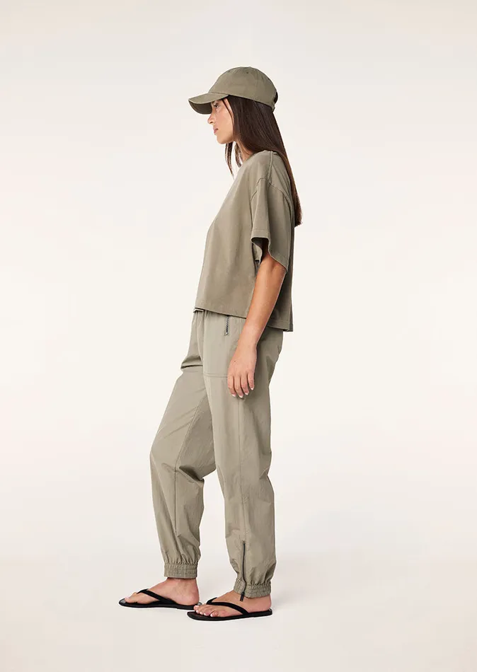 SUPERFINE TEE IN WASHED SILVER SAGE Tees PE Nation Women