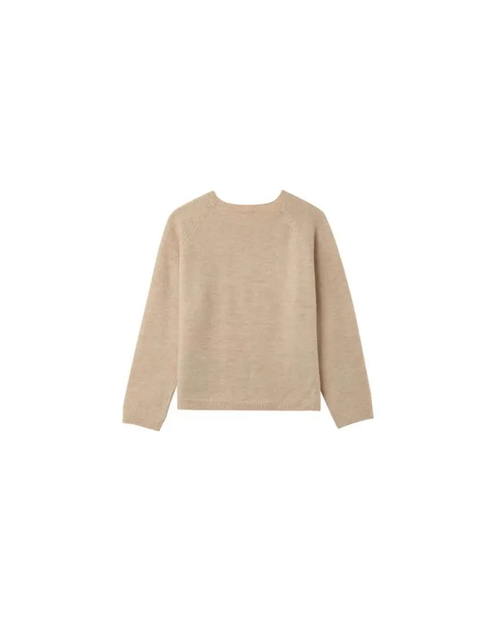 SWEATER BEIGE NADY Shop Grace and Mila Patterned Sweaters