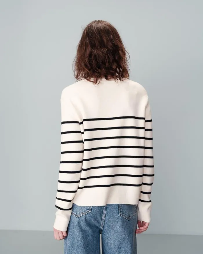 SWEATER ECRU NAHIA Shop Grace and Mila Message Jumpers