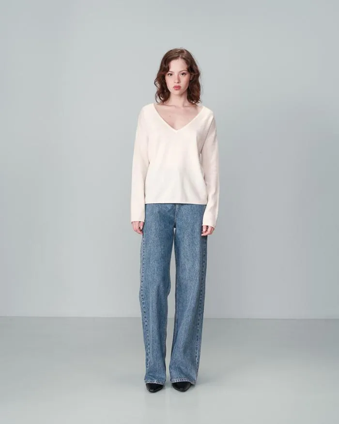 SWEATER ECRU NAO Shop Grace and Mila Plain Jumpers