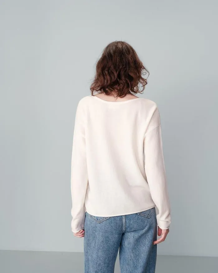 SWEATER ECRU NAO Shop Grace and Mila Plain Jumpers
