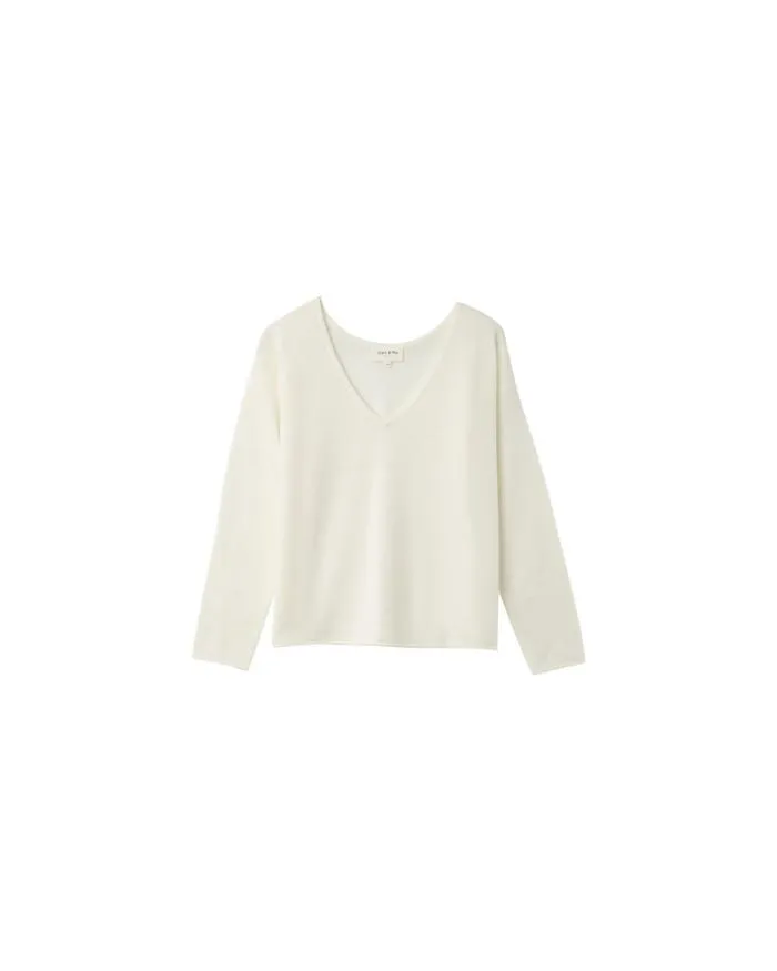 SWEATER ECRU NAO Shop Grace and Mila Plain Jumpers