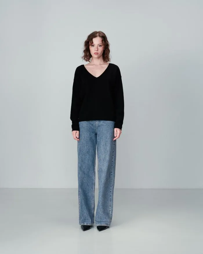 SWEATER NOIR NAO Shop Grace and Mila Plain Jumpers