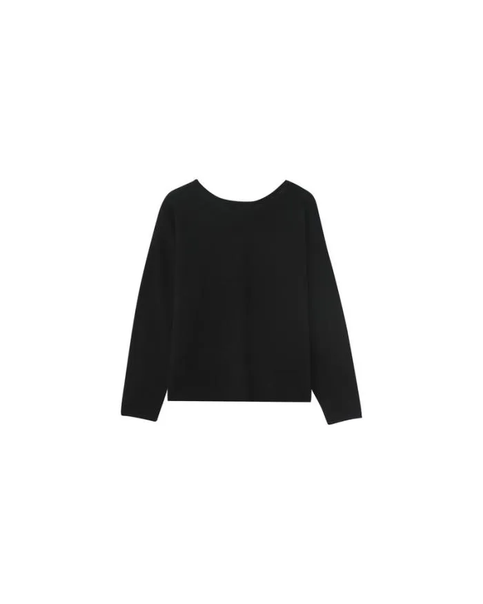 SWEATER NOIR NAO Shop Grace and Mila Plain Jumpers