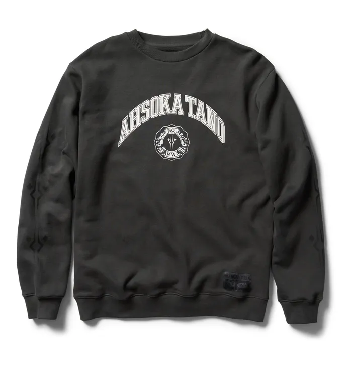 Sweatshirts and Hoodies Star Wars DC Ahsoka Tano Sweatshirt black enzyme wash 8211 DC Shoes Men