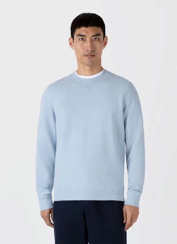 Sweatshirts and Sweatpants Loopback Sweatshirt Blue Mist 8211 ussunspel Men Sweatshirts and Sweatpants Loopback Sweatshirt Blue Mist 8211 ussunspel Men