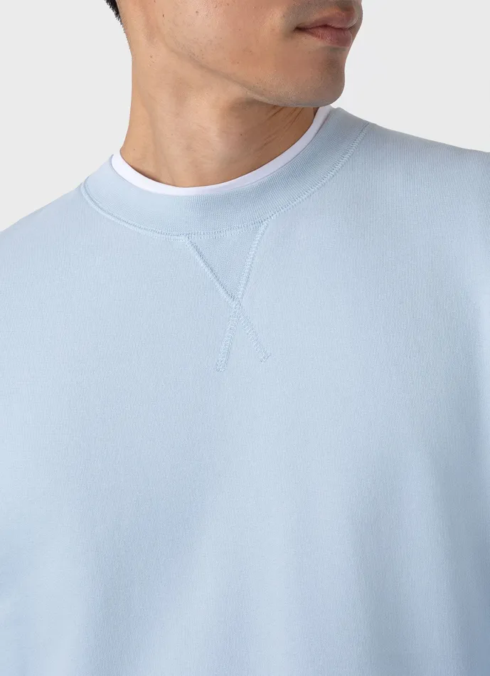 Sweatshirts and Sweatpants Loopback Sweatshirt Blue Mist 8211 ussunspel Men Sweatshirts and Sweatpants Loopback Sweatshirt Blue Mist 8211 ussunspel Men
