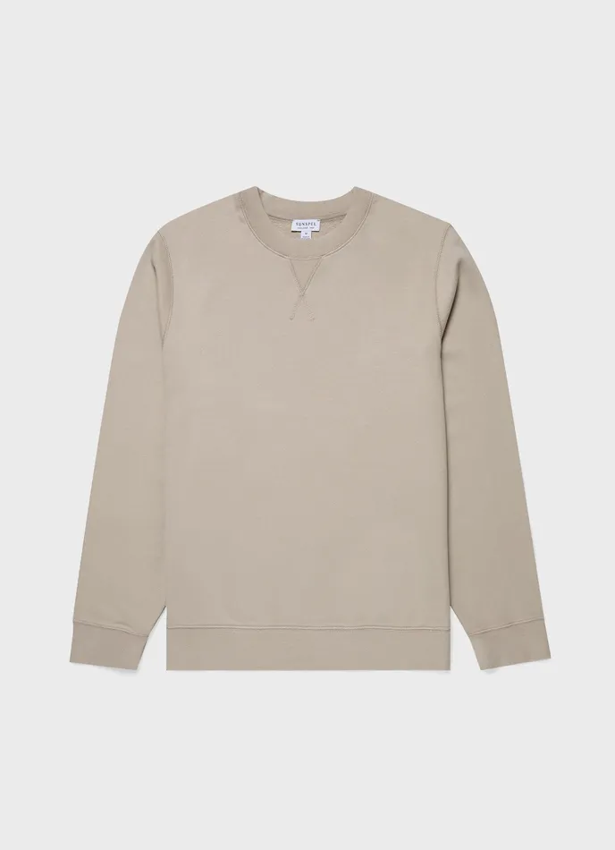 Sweatshirts and Sweatpants Men Loopback Sweatshirt Ash Grey ussunspel