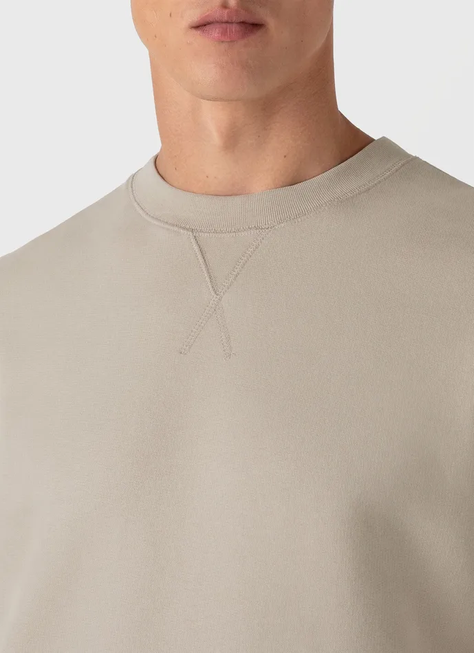Sweatshirts and Sweatpants Men Loopback Sweatshirt Ash Grey ussunspel Sweatshirts and Sweatpants Men Loopback Sweatshirt Ash Grey ussunspel