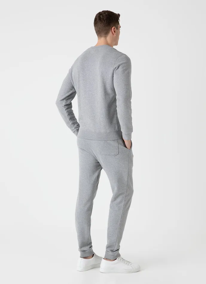 Sweatshirts and Sweatpants Men ussunspel Loopback Tracksuit Grey Melange Sweatshirts and Sweatpants Men ussunspel Loopback Tracksuit Grey Melange