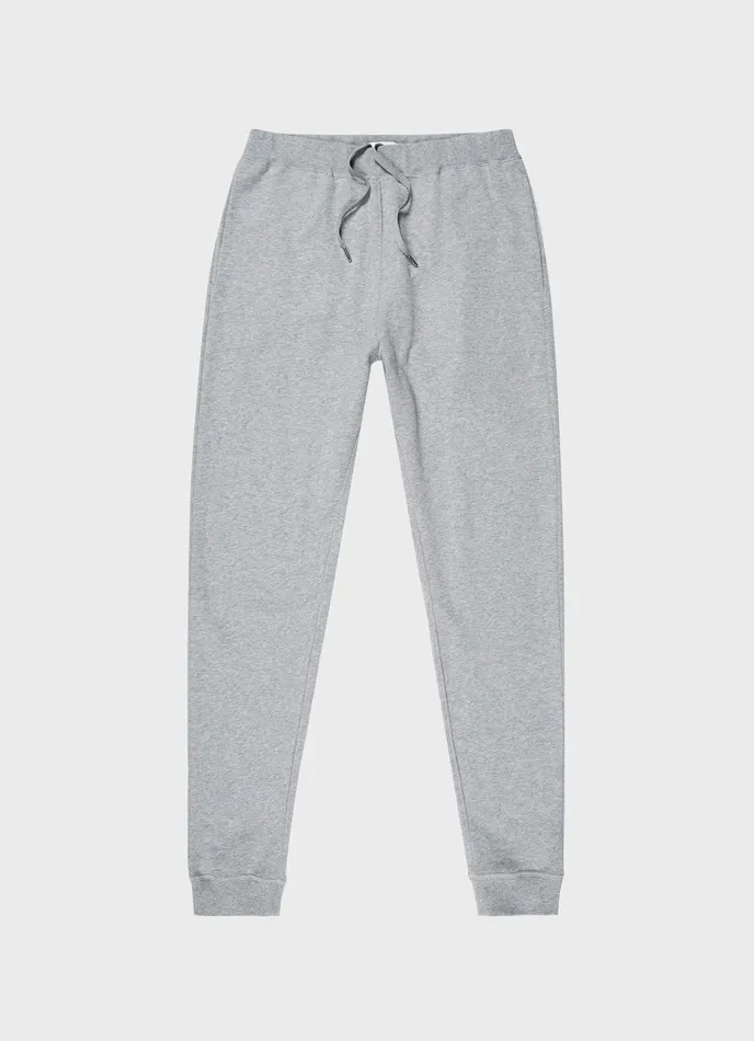 Sweatshirts and Sweatpants ussunspel Men Loopback Sweatpants Grey Melange