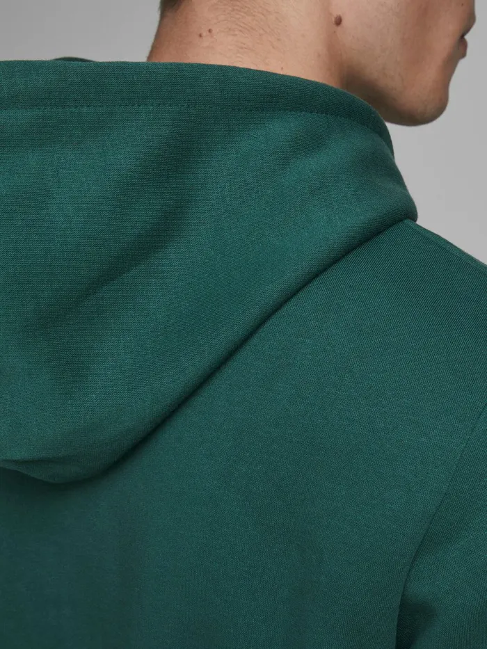 Sweatshirts JACK and JONES Mens LOGO HOODIE Green Trekking Green Online