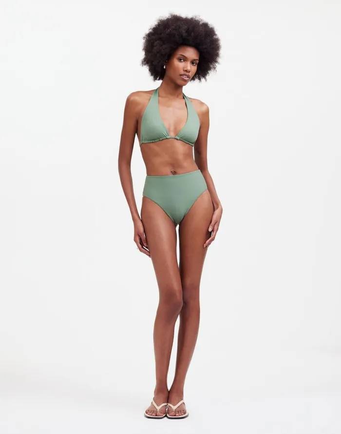 Swim Women Madewell Lexaswim Isla Bottom Agave