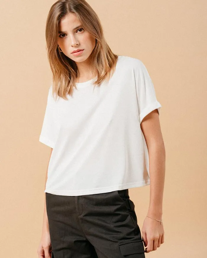 TSHIRT ECRU MAMA Shop Grace and Mila ShortSleeves Tshirts