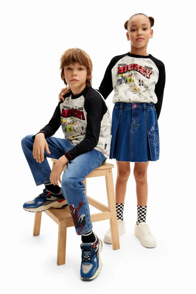 Tshirts And Shirts Kids Desigual Mickey Mouse Tshirt White