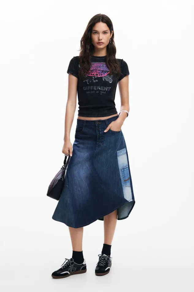 TShirts Women Desigual Tshirt Black
