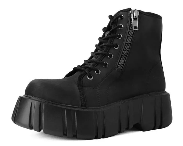 TUK Shoes Boots Women Black 8Eye Anarchic Airship Boot
