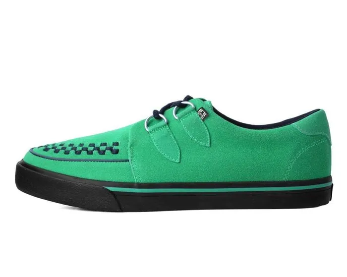 TUK Shoes Sneakers Women Green Suede Sneaker TUK Shoes Sneakers Women Green Suede Sneaker