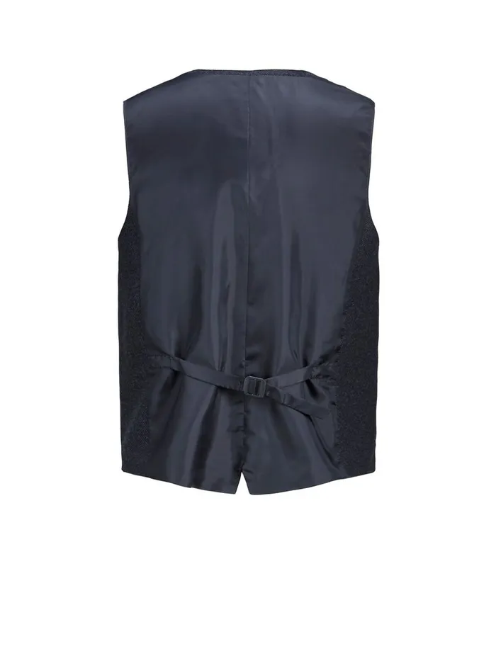 Tailoring JACK and JONES Mens FIVEBUTTON WAISTCOAT Grey Dark Grey