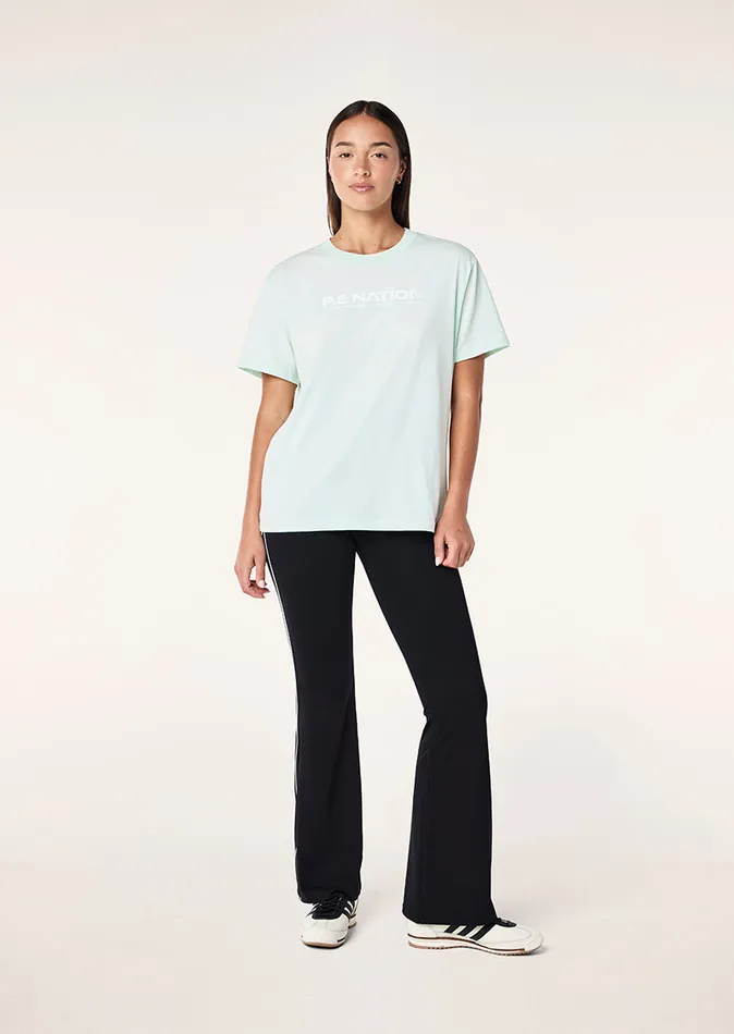 Tees AERO SHORT SLEEVE TEE IN HINT OF MINT 8211 PE Nation Women