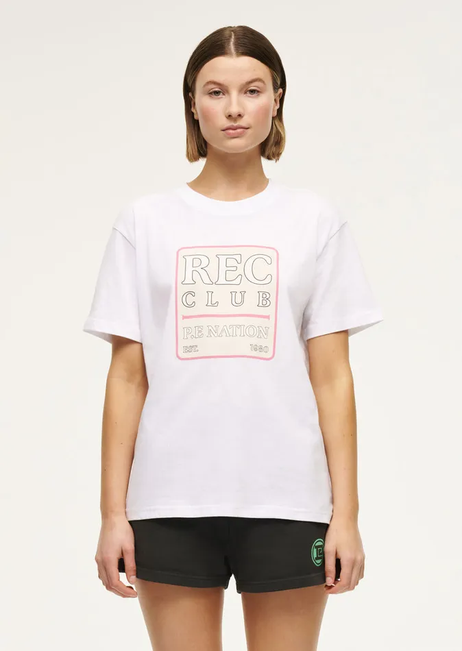 Tees PE Nation Women RENEGADE TEE IN OPTIC WHITE