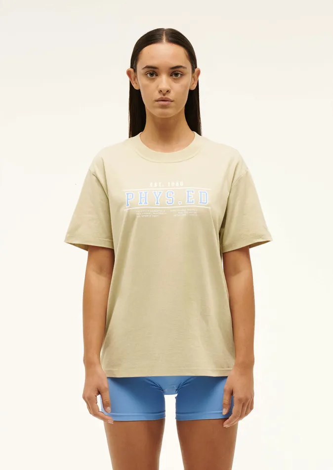 Tees PHYSICAL TEE IN OVERCAST PE Nation Women