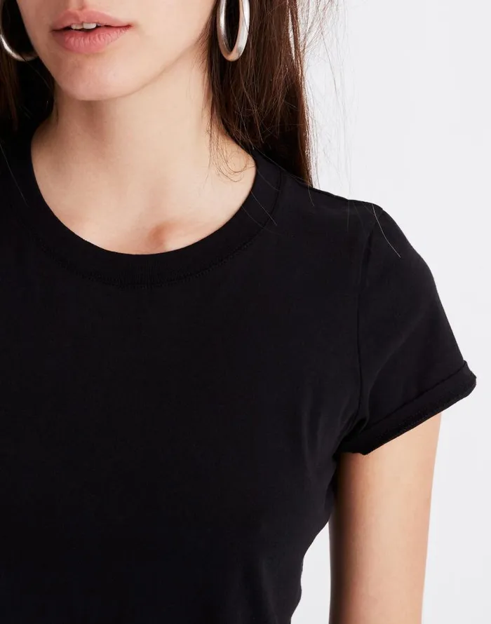 Tees Women Madewell Northside Vintage Tee True Black