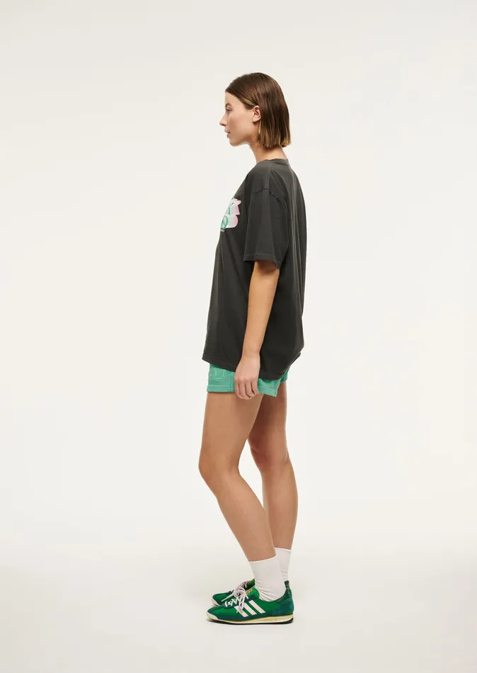 Tees Women PE Nation COUNTERPART TEE IN WASHED ASPHALT