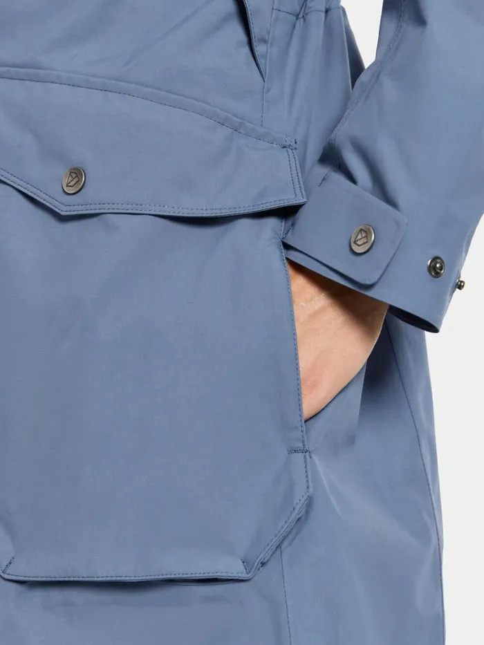 Thelma Parka True Blue Women Didriksons Spring Jackets
