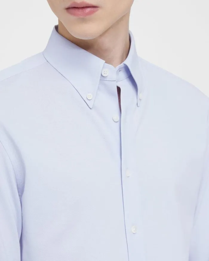 Theory Alfred Shirt In Structured Piqu Olympic Men Shirts Theory Alfred Shirt In Structured Piqu Olympic Men Shirts