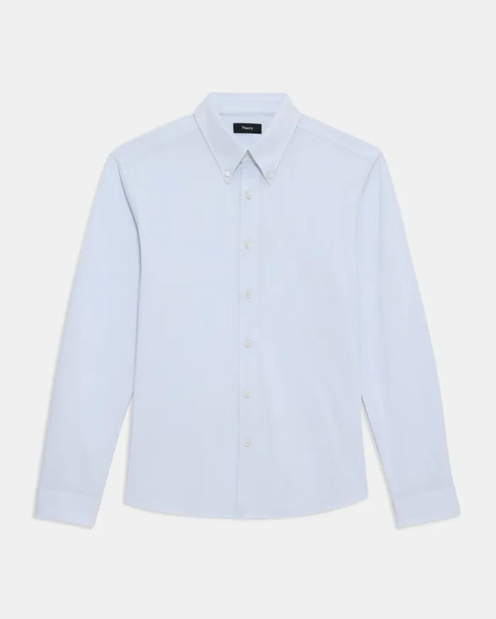 Theory Alfred Shirt In Structured Piqu Olympic Men Shirts Theory Alfred Shirt In Structured Piqu Olympic Men Shirts