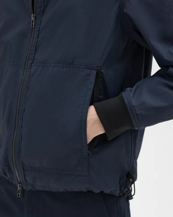 Theory Blouson ZipUp Jacket Navy Men Outerwear