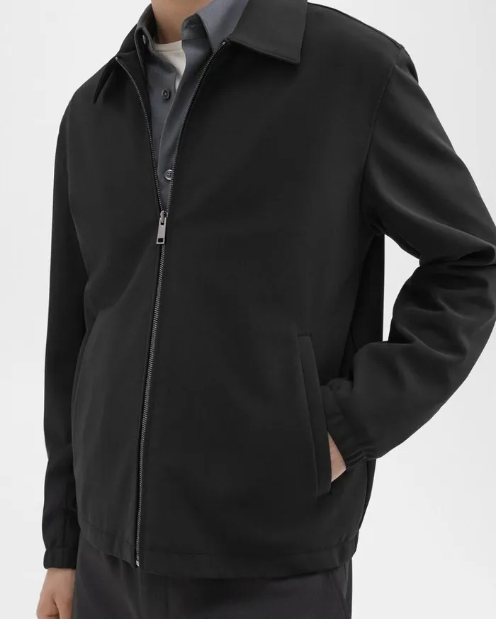 Theory Brody Jacket In Precision Ponte Black Men Blazers Jackets Theory Brody Jacket In Precision Ponte Black Men Blazers Jackets