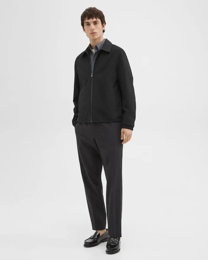 Theory Brody Jacket In Precision Ponte Black Men Blazers Jackets Theory Brody Jacket In Precision Ponte Black Men Blazers Jackets