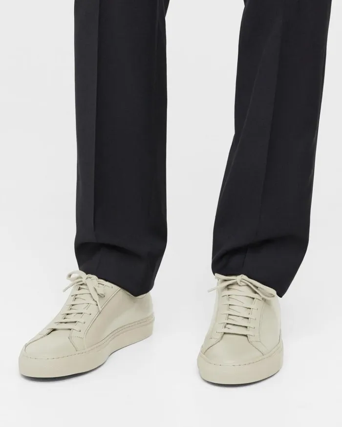 Theory Common Projects Men039s Original Achilles Sneakers Tofu Men Shoes