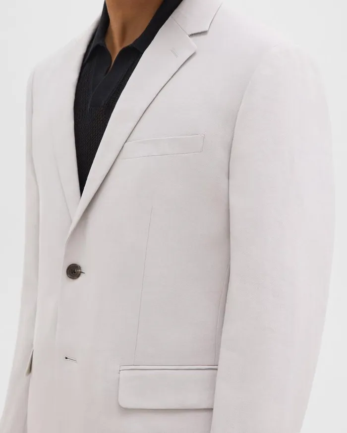 Theory Morton Slim Blazer In LinenViscose Limestone Men Blazers Jackets Theory Morton Slim Blazer In LinenViscose Limestone Men Blazers Jackets