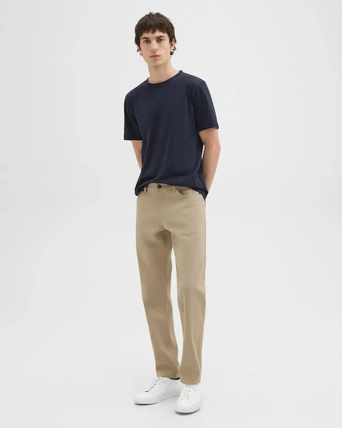 Theory Raffi 5Pocket Pant In Neoteric Twill Bark Men Pants