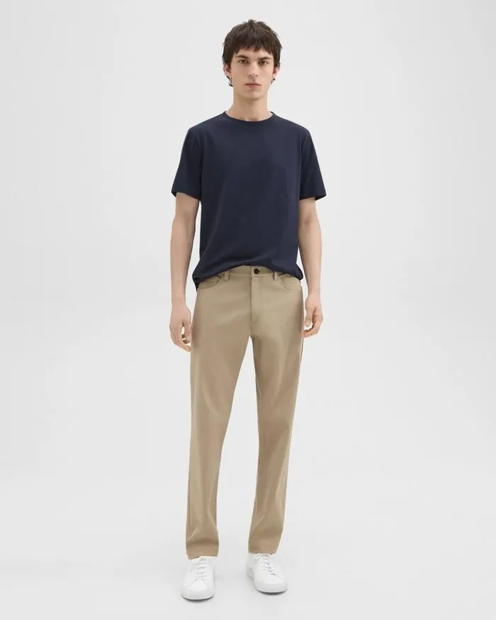 Theory Raffi 5Pocket Pant In Neoteric Twill Bark Men Pants Theory Raffi 5Pocket Pant In Neoteric Twill Bark Men Pants