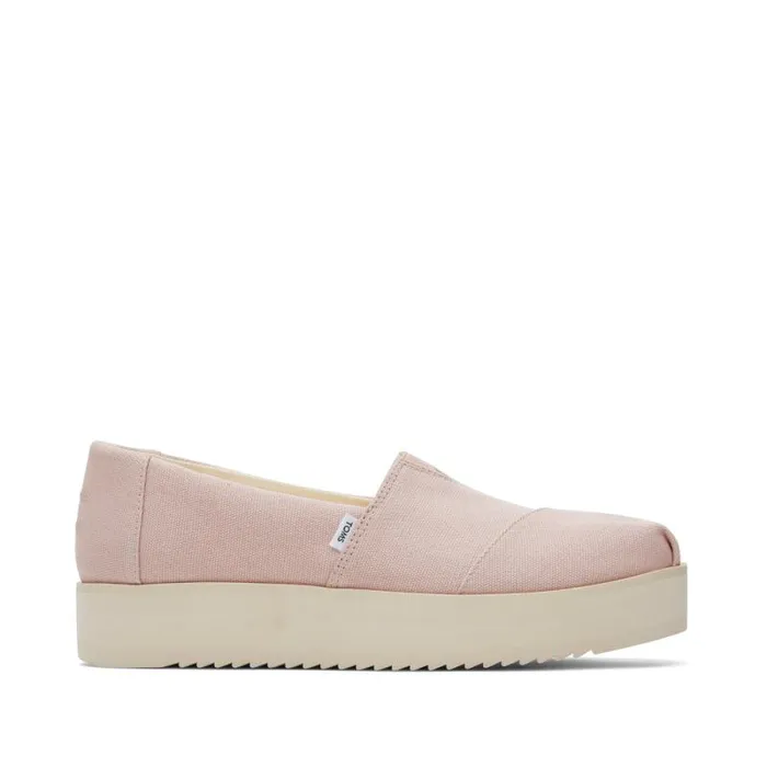 Toms Alpargatas Alpargata Midform Espadrille Ballet Pink 8211 Women