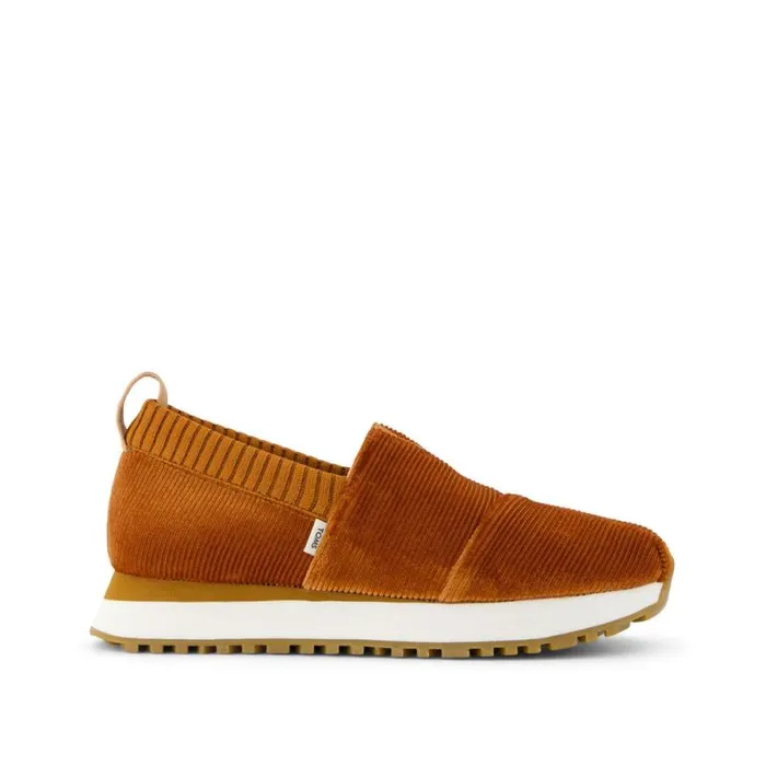 Toms Slip Ons Resident 20 Sneaker Brown Corduroy 8211 Women