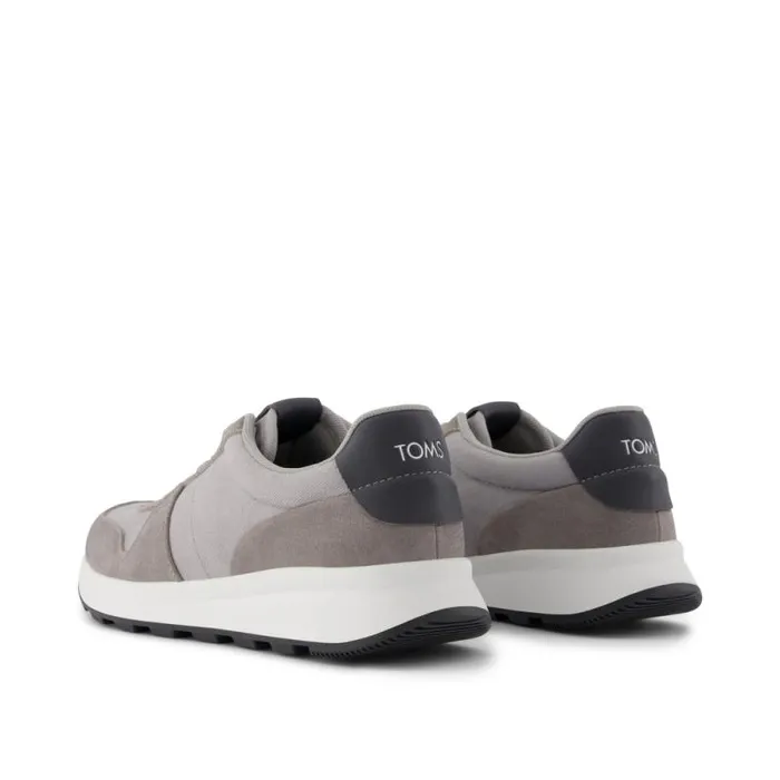 Toms Slip Ons TRVL LITE Retro Runner Sneaker Water Repellent Grey 8211 Men Toms Slip Ons TRVL LITE Retro Runner Sneaker Water Repellent Grey 8211 Men