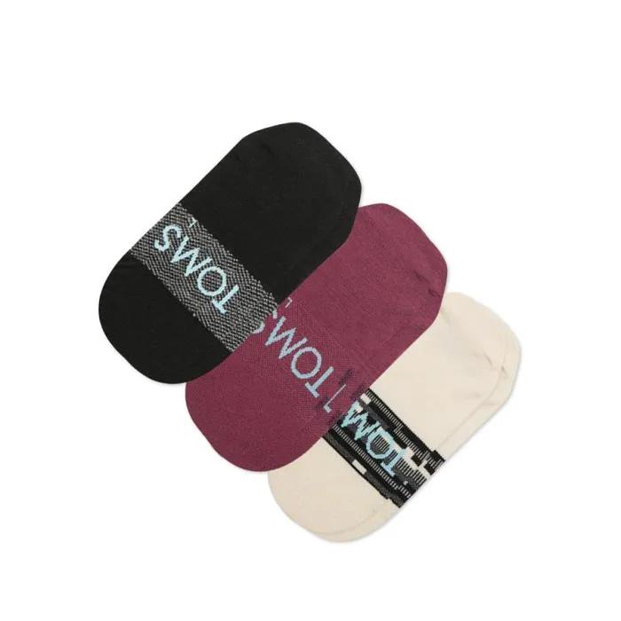 Toms Socks Classic No Show Socks 3 Pack Mesh Multi 8211 Gear Toms Socks Classic No Show Socks 3 Pack Mesh Multi 8211 Gear