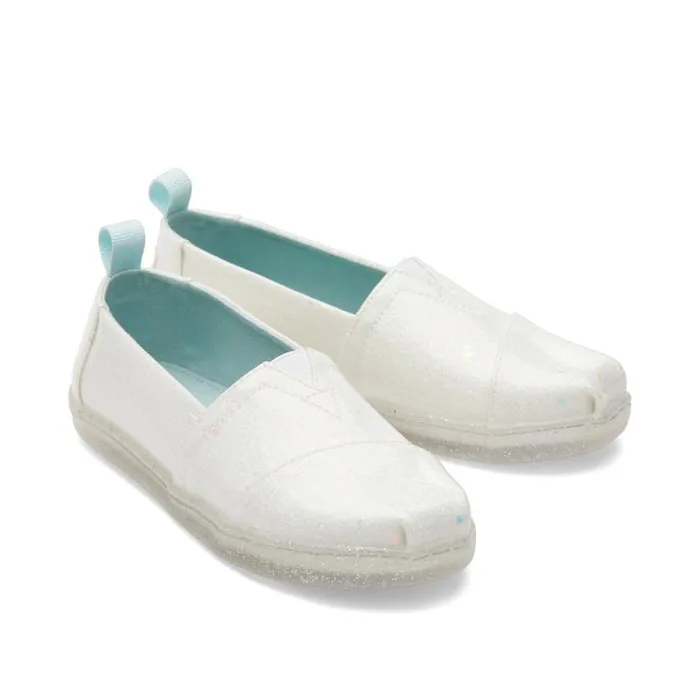 Toms TOMS Classics Alpargata Kids Shoe Confetti Glitter 8211 KidsWomen Toms TOMS Classics Alpargata Kids Shoe Confetti Glitter 8211 KidsWomen